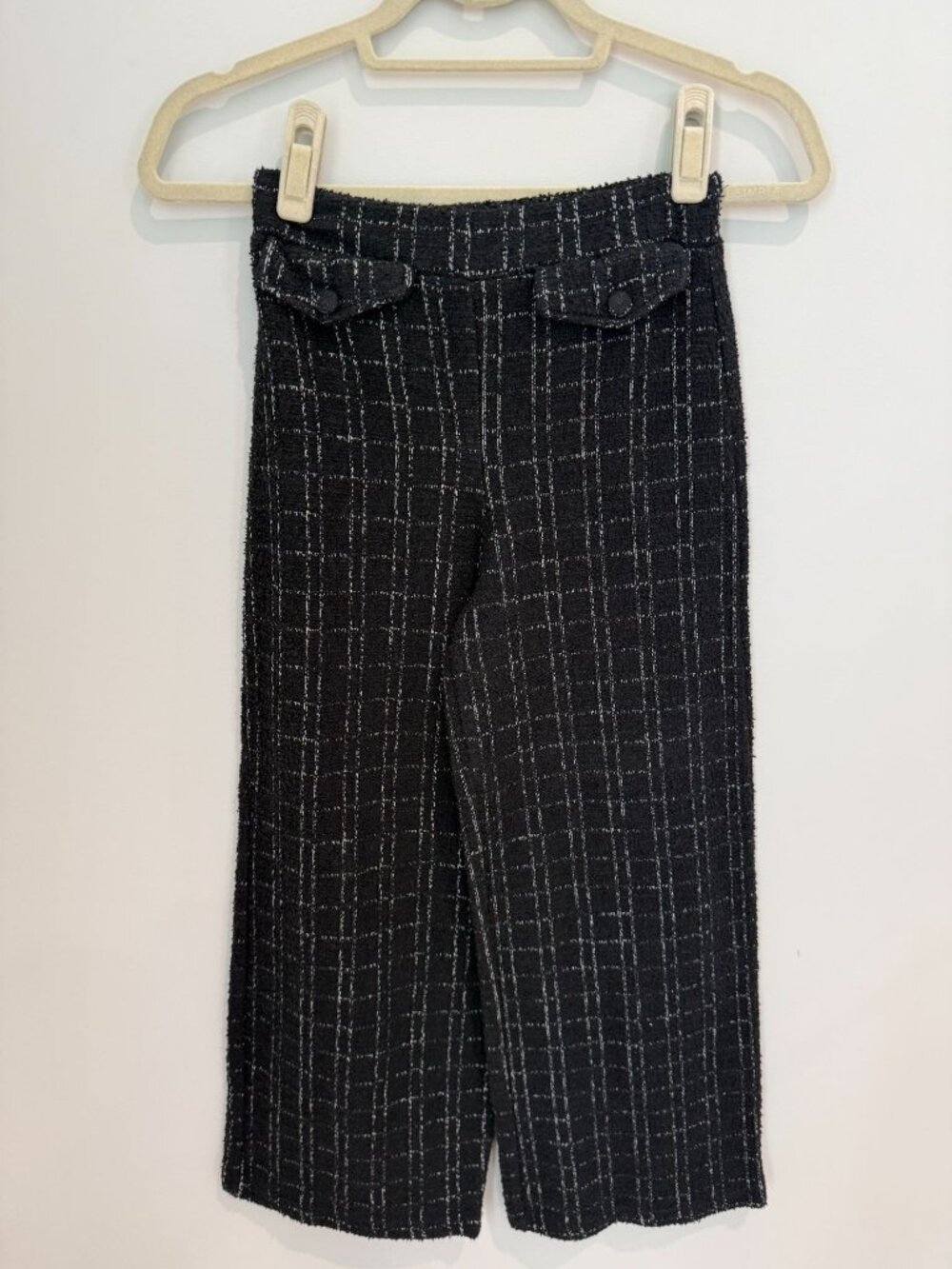Zara Kids Tweed Plaid Pants / Trousers size 13-14 years